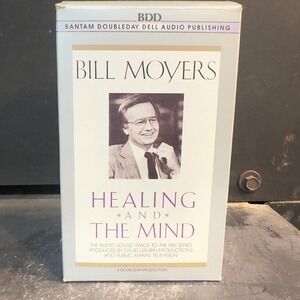 Bill Moyers Healing and the Mind Audio Cassette Tapes Bantam Doubleday Dell